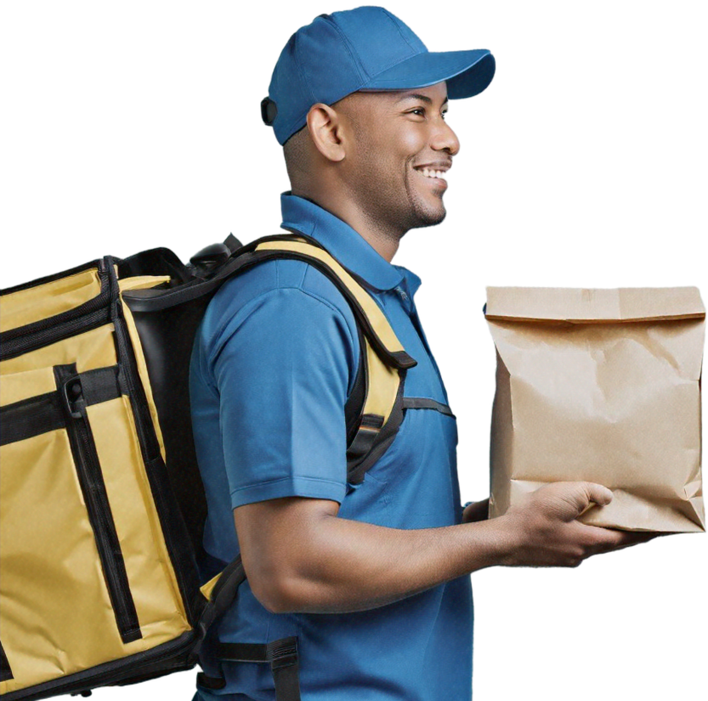 Delivery person image png