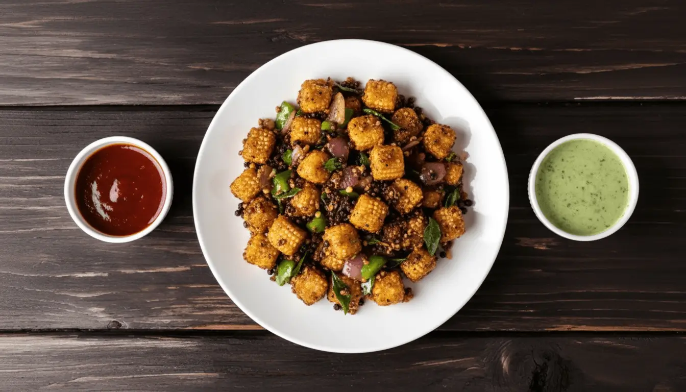 Baby Corn Pepper Fry