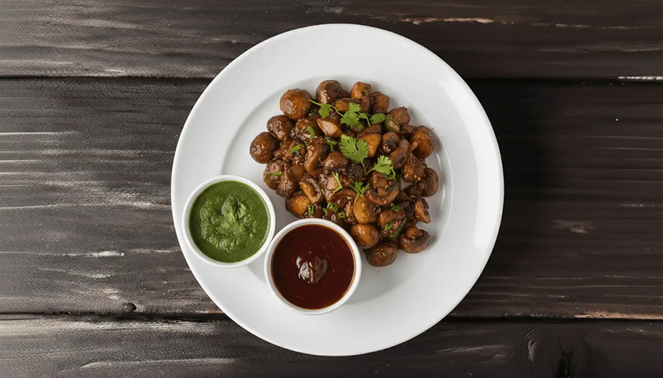 Mushroom Manchurian