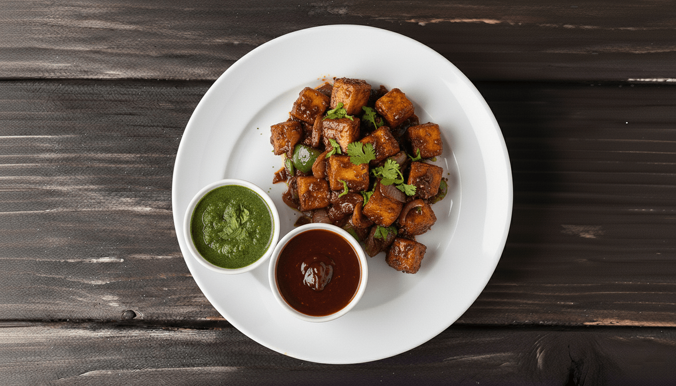 Paneer Pepper Fry